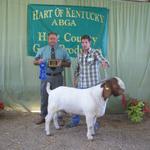 Overall Grand Champion Buck at Hart of Kentucky...