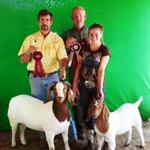 2BBT Margaretta was Overall GC % Doe and her daughter FNHR Snow Flake was the Overall GC FB Doe and she was the Jr Res Champion in Show 1...  Great Mothers Day gift from Snow Flake...... SPECIAL thanks to Taylor for a terrific job showing her this weekend.....